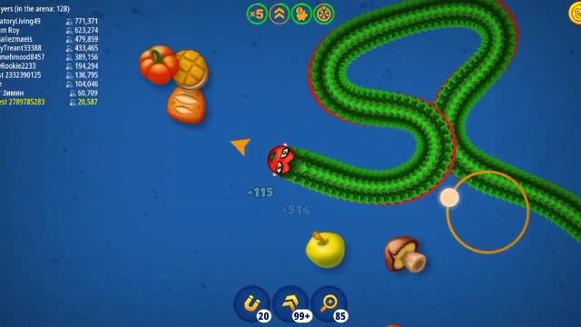 WORMSZONE.IO || BIGGEST SNAKE 🐍 GAMEPLAY || OMELA SNACK | Black Anchor Gaming смотреть онлайн