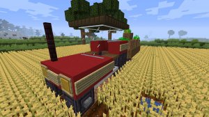 Трактор в Майнкрафт