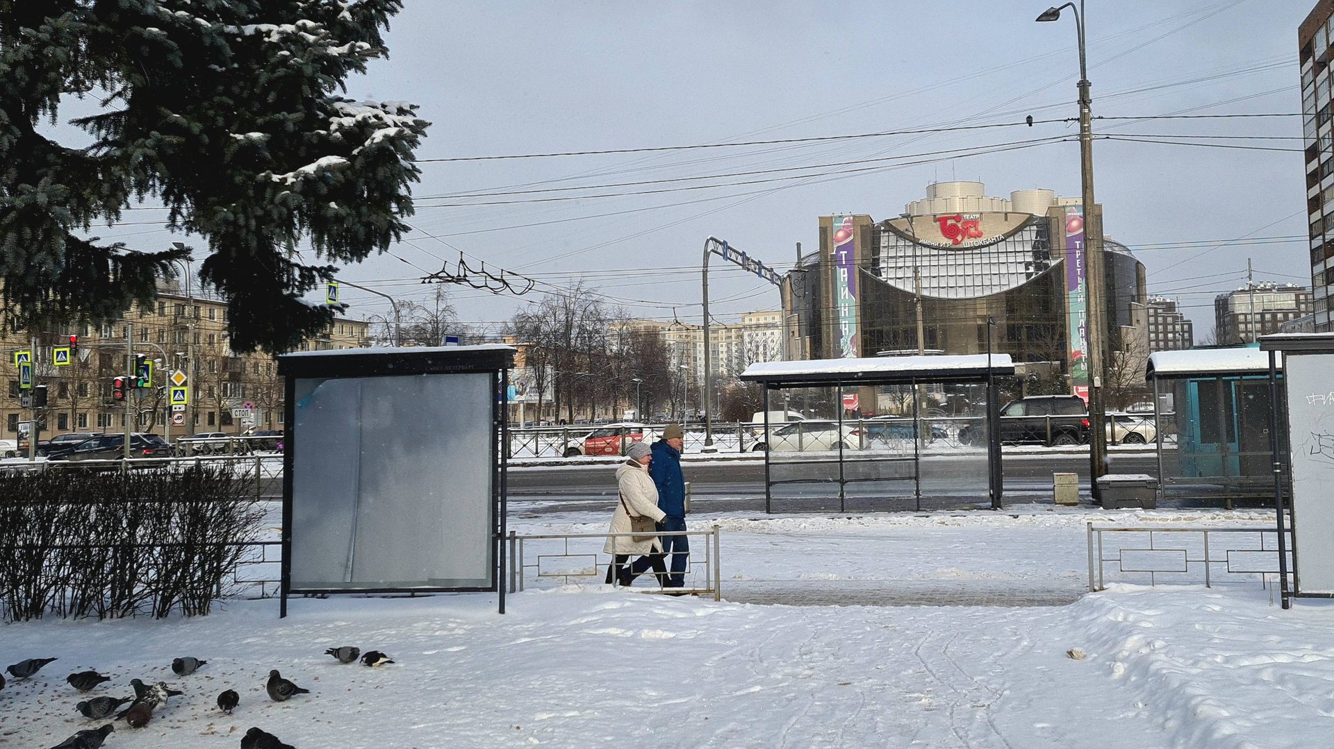Санкт-Петербург. Пешком по городу. У нас прохладно. смотреть онлайн