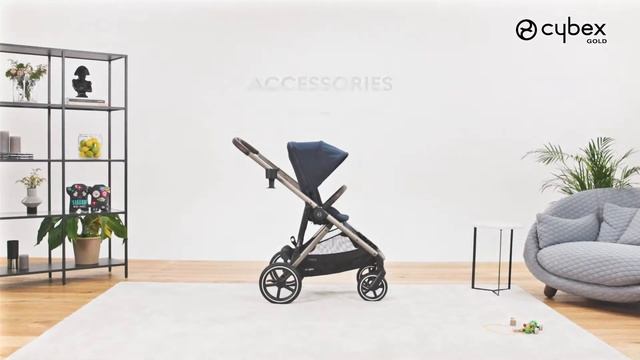 Как прикрепить подстаканник на коляску Gazelle S CYBEX
