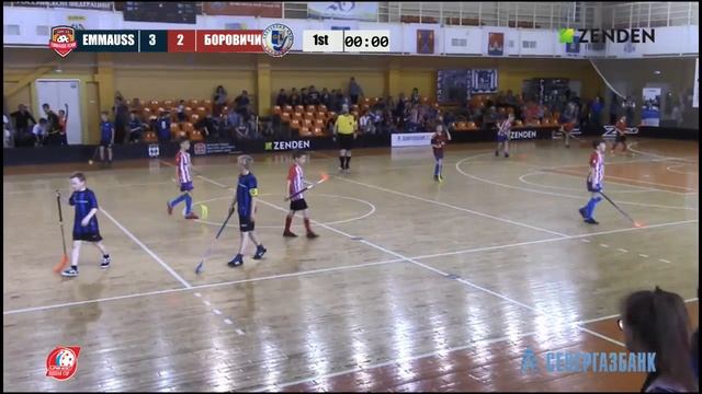 URC19 U9 Emmauss-Огоньки - ХК Боровичи смотреть онлайн