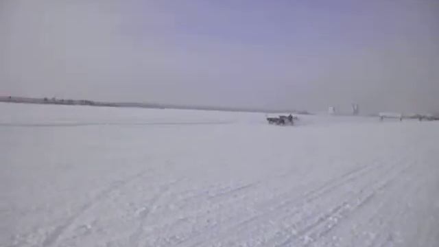 ЯНАО Надым День оленевода 2013 Гонки на оленьих упряжках смотреть онлайн