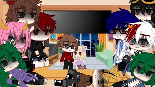 Mha React To…||sad Bakugou||r A I N||