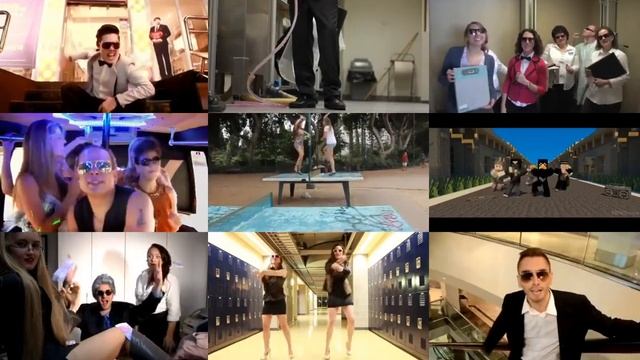 gangnam style mashup смотреть онлайн