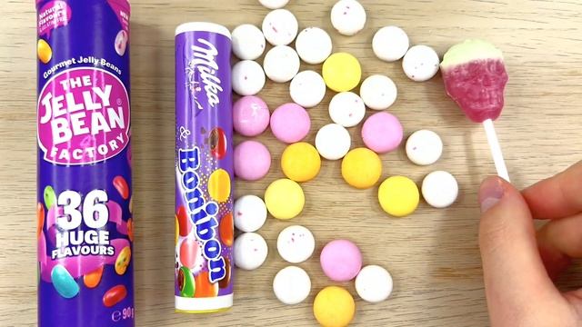 Unpacking Lollipops🌈! Chupa Chups and Mentos ASMR смотреть онлайн