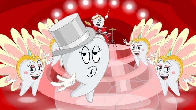 ПЕСЕНКА ПРО ЗУБКИ. Чистим Зубки - Детские песенки и мультики смотреть онлайн