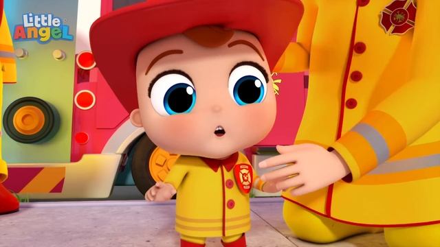 Apples and Bananas - Baby John vs Manny🍌🍎 | Little Angel And Friends Kid Songs смотреть онлайн