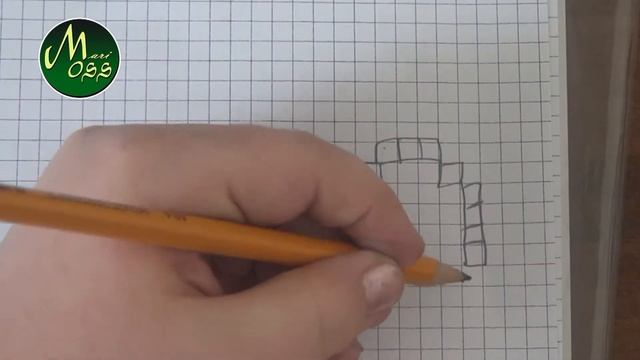 Рисуем вместе по клеточкам смотреть онлайн