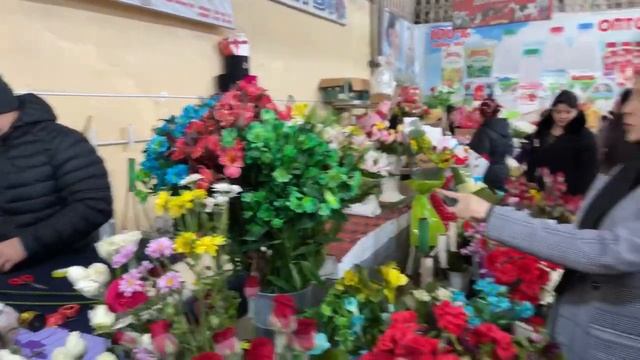 7 Mart Jivoy Gul Narxlari. Urganch Dexqon Bozor Jonli Efir смотреть онлайн
