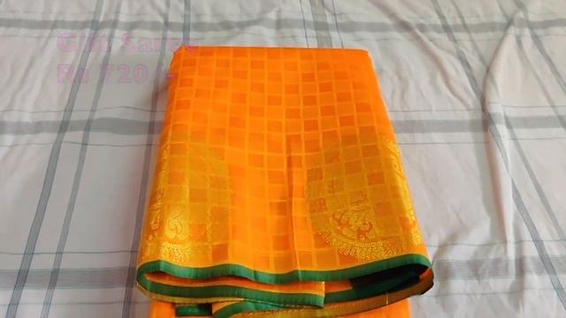 Kanchipuram Silk Saree vlog смотреть онлайн