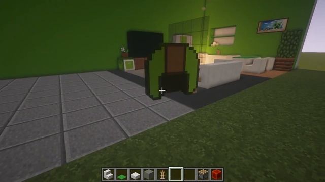 How to build a modern room in Minecraft смотреть онлайн