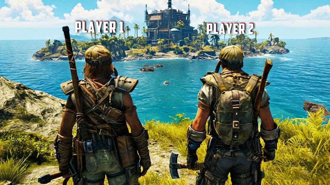 12 ЛУЧШИХ ИГР НА ДВОИХ на ОДНОМ ПК! КООПЕРАТИВ на ОДНОМ КОМПЬЮТЕРЕ! смотреть онлайн