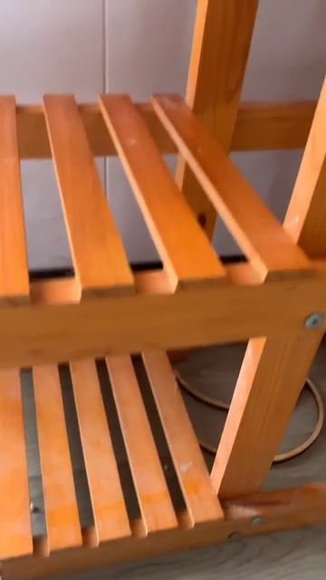 Wooden Plant Stand | Pine wood смотреть онлайн