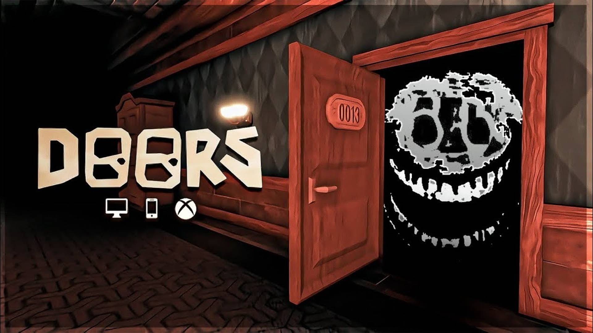 😱 Я убежал от всех монстров в дорс!