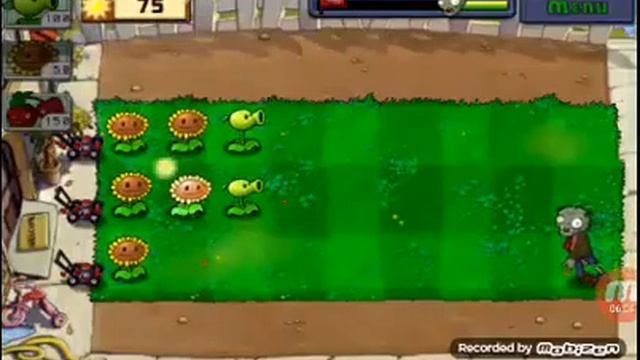 Прохождение игры растение против зомби (1 серия) смотреть онлайн