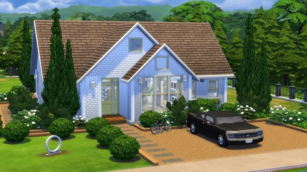 Маленький семейный дом | The Sims 4 Строительство | Mulena Sims 4