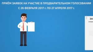 Предварительное голосование в вопросах и ответах