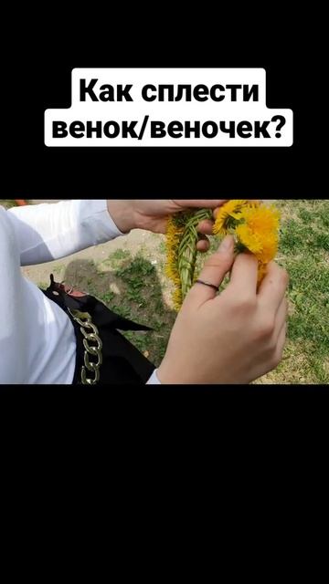 Как сплести венок? How to weave a wreath? смотреть онлайн