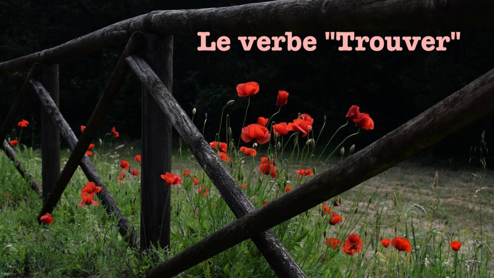 A1 - A2  Verbe TROUVER / Глагол «TROUVER»