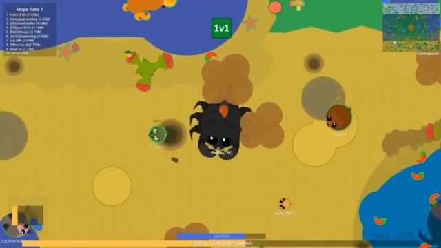 Mope.io *NEW* Giant Scorpion! New Best Animal Destroys Everyone смотреть онлайн