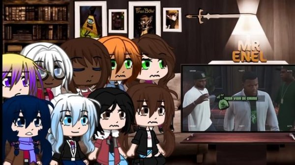 Kokujin no Tenkousei React♪Michael, Franklin & Trevor (Grand Theft Auto) | 𝐕 | AS/AU | @M4rkim