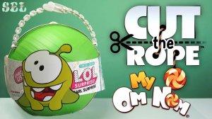 Большой Шар Сюрприз АМ НЯМ Surprise Cut the Rope Om Nom