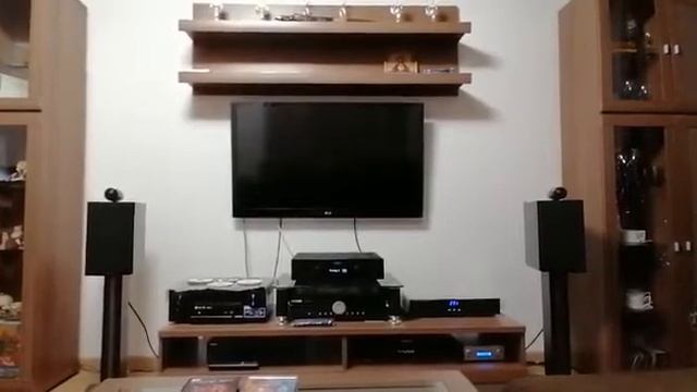 B&w 705s2, hegel h190, marantz cd6005. провода audioquest rocket 88 bi-wiring. смотреть онлайн