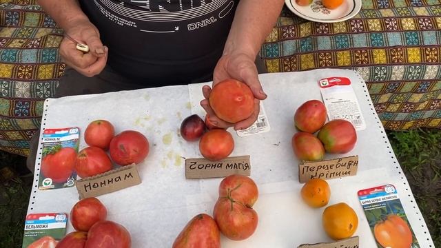 Кращі з високорослих томатів. Смакові якості. 1 частина смотреть онлайн