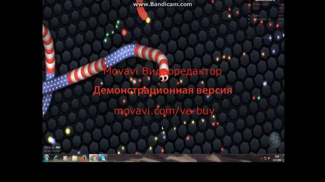 slither.io#3 (R..N..Games в топ4):D смотреть онлайн