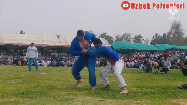 Muhsin Polvon VS Jonibek Polvon Katta Kurash Surxondaryo Sho'rchi tumanida .11.06.2022. смотреть онлайн