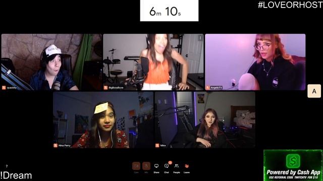 Blushi Leaves 'Love or Host' After Being Grilled! [Long VOD] !! смотреть онлайн