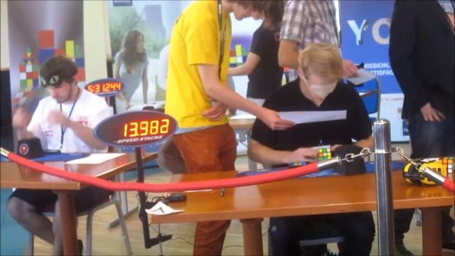 31.18 3BLD winning solve at PLS marina 2014 смотреть онлайн