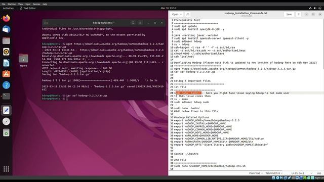 Big Data Lab || Hadoop Installation on Ubuntu: A Step-by-Step Guide for Beginners смотреть онлайн