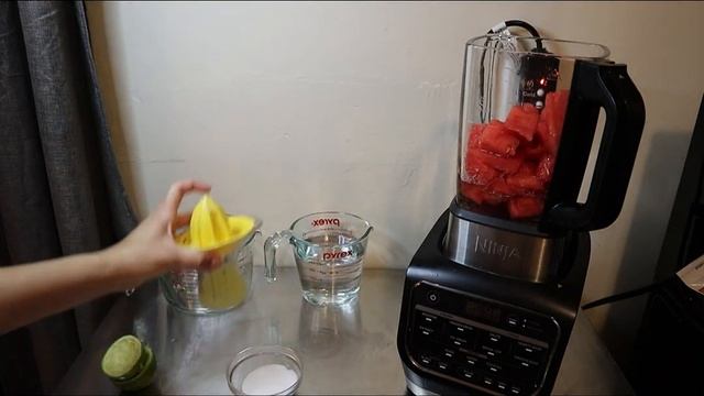 Watermelon Water - Agua de Sandia – Agua Fresca | NINJA FOODI BLENDER RECIPE смотреть онлайн