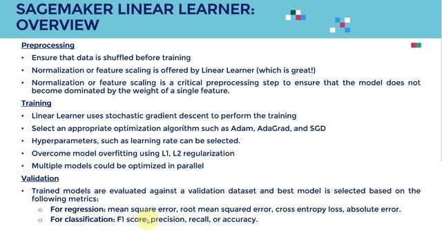 AWS SageMaker Linear Learner (for beginners) смотреть онлайн