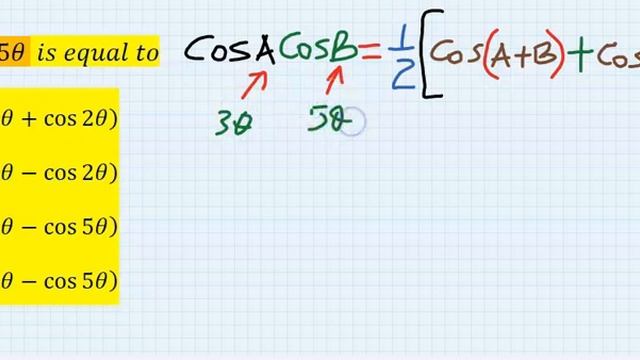 SOLVE cos(3a) cos(5a) смотреть онлайн
