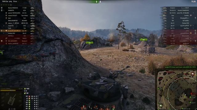 Lorraine 40 t, Карелия, Стандартный бой смотреть онлайн