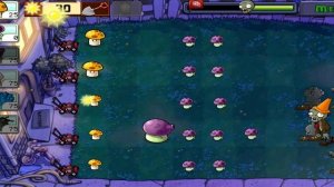 Уровень -8,  Ночь, Растения против Зомби