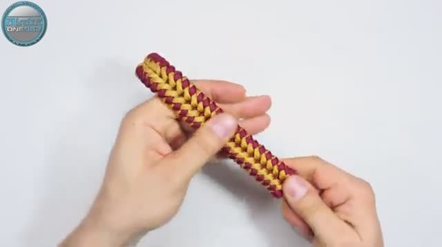 How To Make A Paracord Bracelet Baroque - Patreon Tutorial(360P)