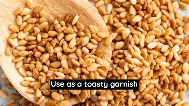 How to Make Toasted Sesame Seeds [Ready in Minutes!] смотреть онлайн