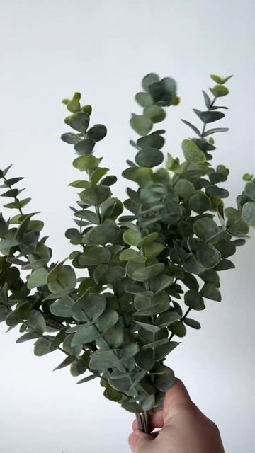 27" Faux Green Eucalyptus Bundle смотреть онлайн