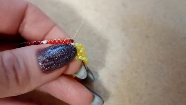 Домовёнок _КУЗЯ_. Кирпичное плетение. Часть 3_4. смотреть онлайн