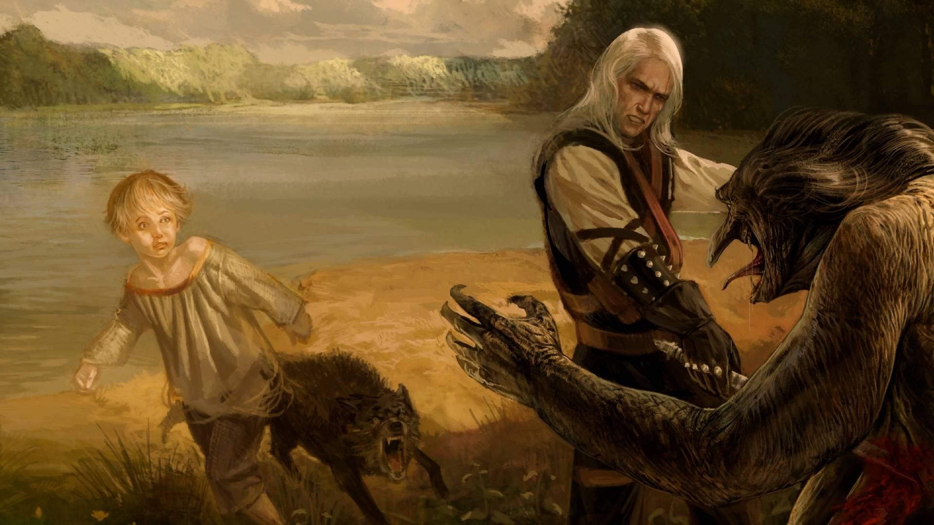 #24 Встреча с Беренгаром (молчаливое прохождение) - The Witcher смотреть онлайн