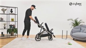 Как сложить коляску Gazelle S CYBEX