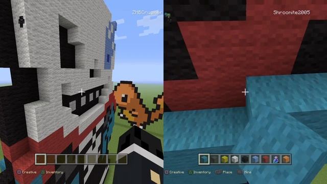 Minecraft: PlayStation®4 Edition building sans with scarf and dispilef papyrus with jacket (I tried смотреть онлайн