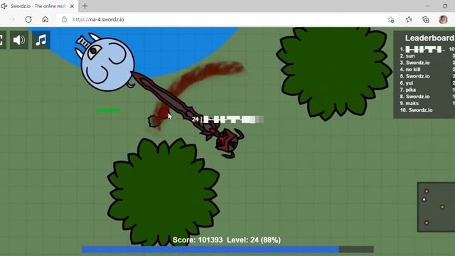 Swordz.io [Bot Sever-PVP Mode (na-4)] 24 level-25 level! смотреть онлайн