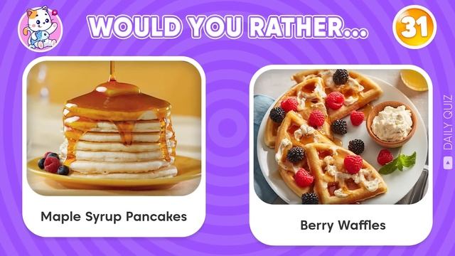 Would You Rather...? Sweet VS Sour JUNK FOOD Edition 🍭🍋 Daily Quiz смотреть онлайн