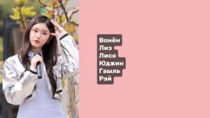 Учим K-pop группу IVE/Как различать участниц?