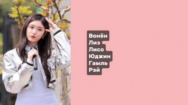 Учим K-pop группу IVE/Как различать участниц?