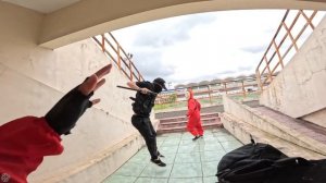 Parkour MONEY HEIST vs POLICE in REAL LIFE "Life Of Thieves 1.0" ( Epic Parkour Escape POV Chase )